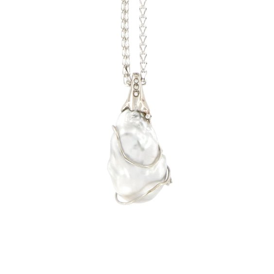 Necklace Lorenza Gioielli Woman Perle in White Gold Perla 482030 - 482030